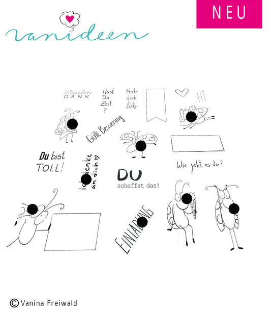 Kleine Botschaften mit Pünktchen
