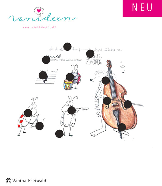 Musizieren mit Anton und Pünktchen